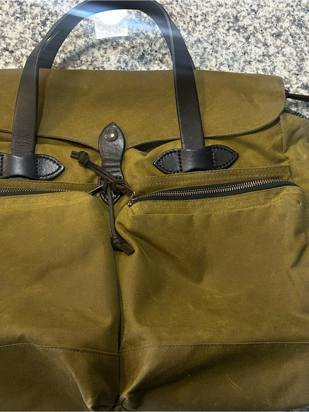 Filson Tin Cloth 24-Hour Briefcase